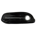 Replacement Black/Silver Gloss/Painted Plastic Driver Side Fog Light Bezel