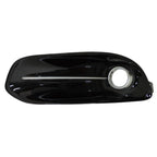 Replacement Black/Silver Gloss/Painted Plastic Driver Side Fog Light Bezel