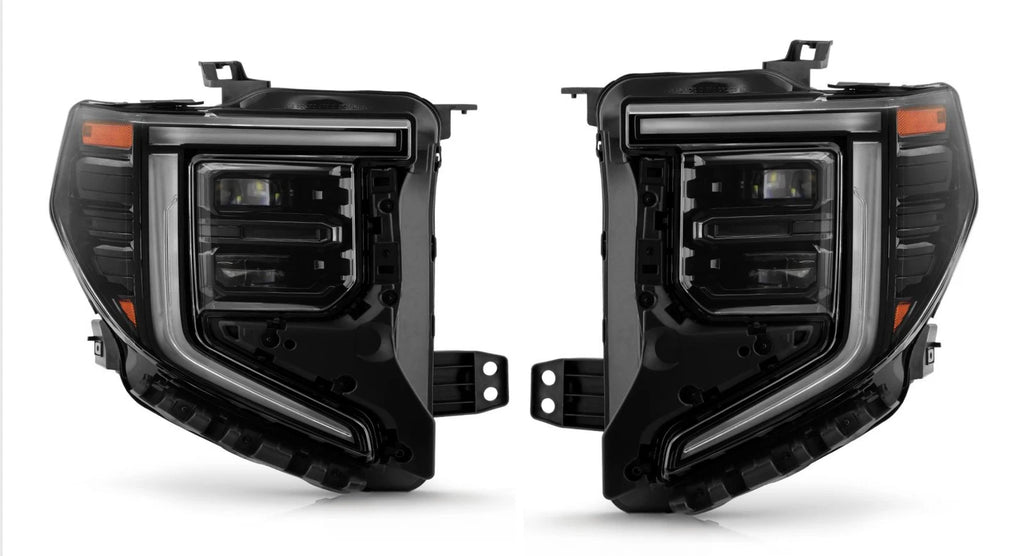 Full LED Headlights Pair for GMC Sierra 1500 (2022–2026)