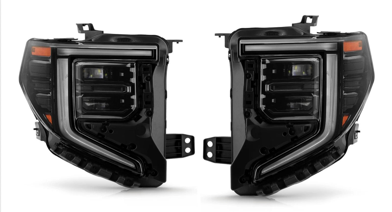 Full LED Headlights Pair for GMC Sierra 1500 (2022–2026)