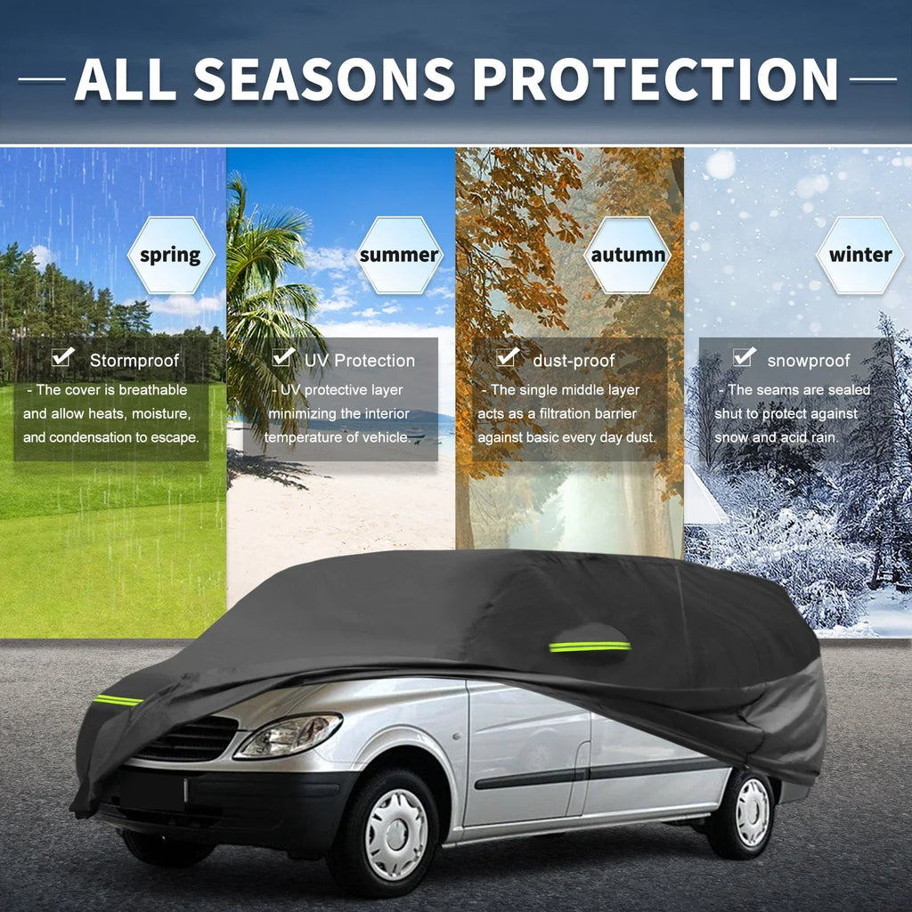 Waterproof 210D-PU Car Cover for Mercedes-Benz Vito II W639 (2003-2010)