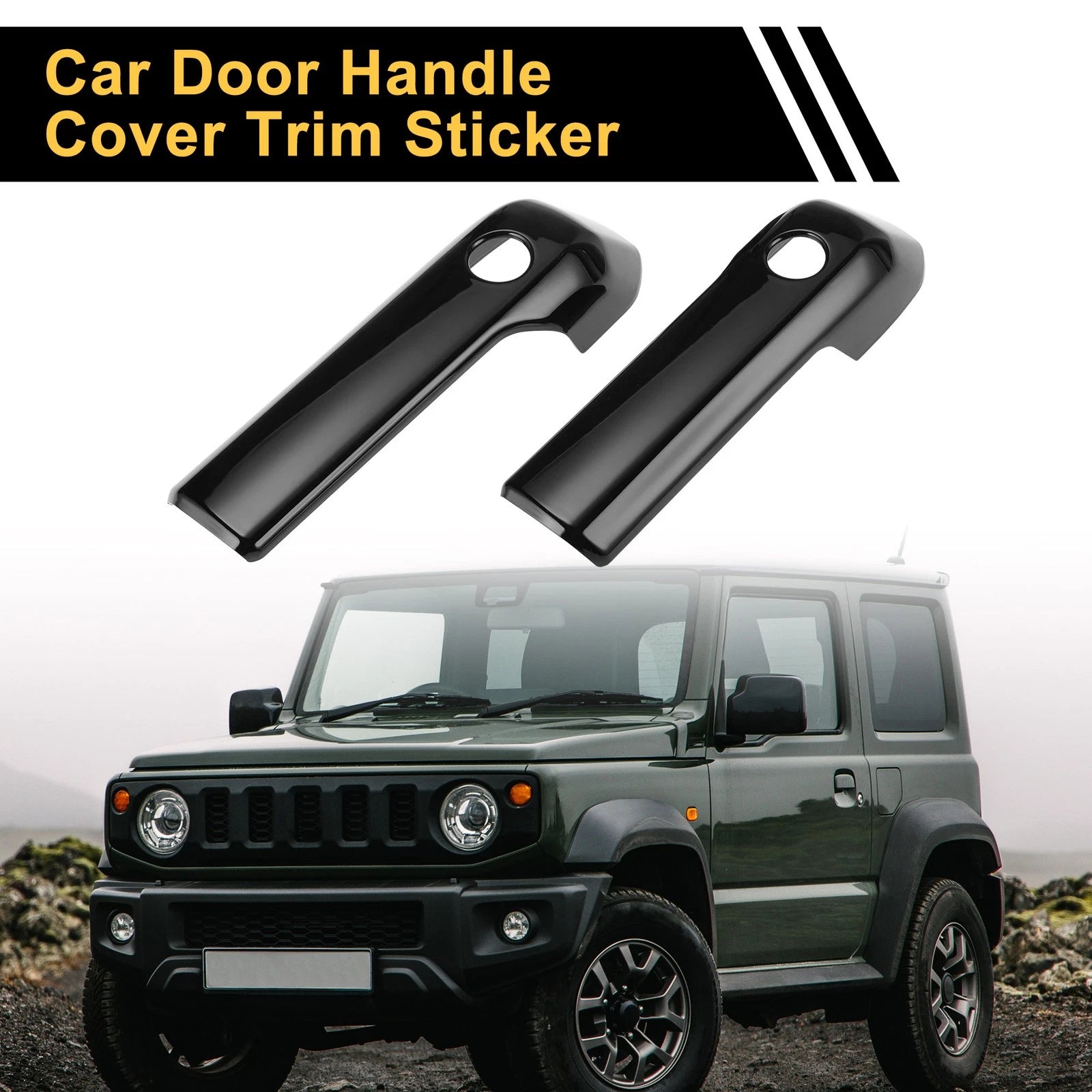 2 pcs Door Bowl Handle Trim for Suzuki Jimny (2018–2023)