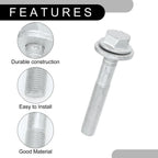 Set of 4 Front Crossmember Subframe Bolts No.68211659AA for Dodge Caliber (2007–2012)