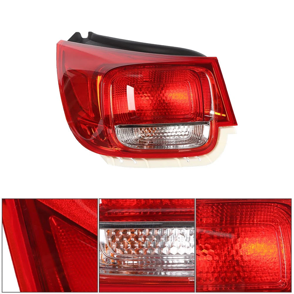 Tail Light for Chevy Malibu (2013–2015) Chrome Halogen Rear Left