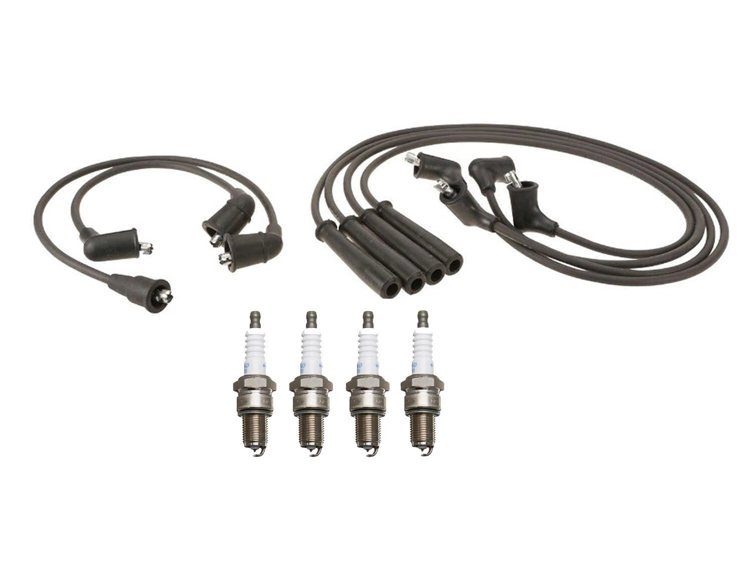 Denso 7mm Wire Set for Mitsubishi Dodge L4 (Spark Plug .044 Kit)