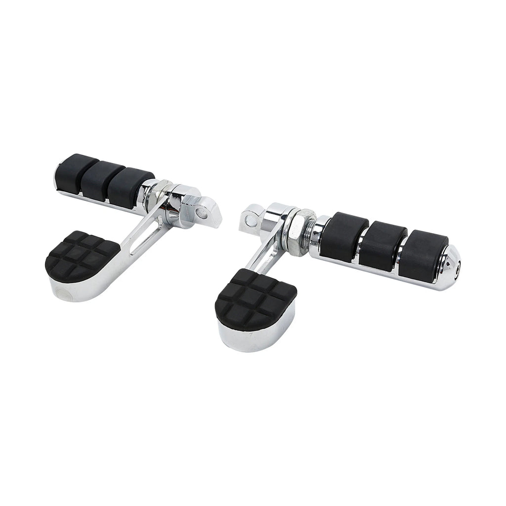 Stirrup Foot Pegs with Heel Rest for Harley Sportster XL 883 1200 (2004–2023)