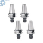 Set of 4 Toolholders for CNC Machines (ER16, 70mm Length)