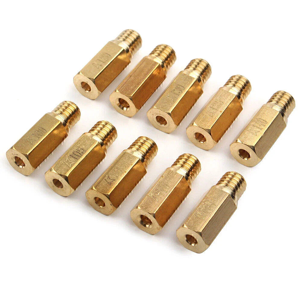 10 Pcs Main Jet for PWK OKO CVK Mikuni KOSO Carburetors #100-#140