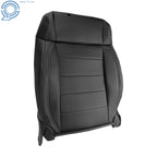 Front Right Back Rest Cover for Jeep Wrangler (2007-2012) Black Leather