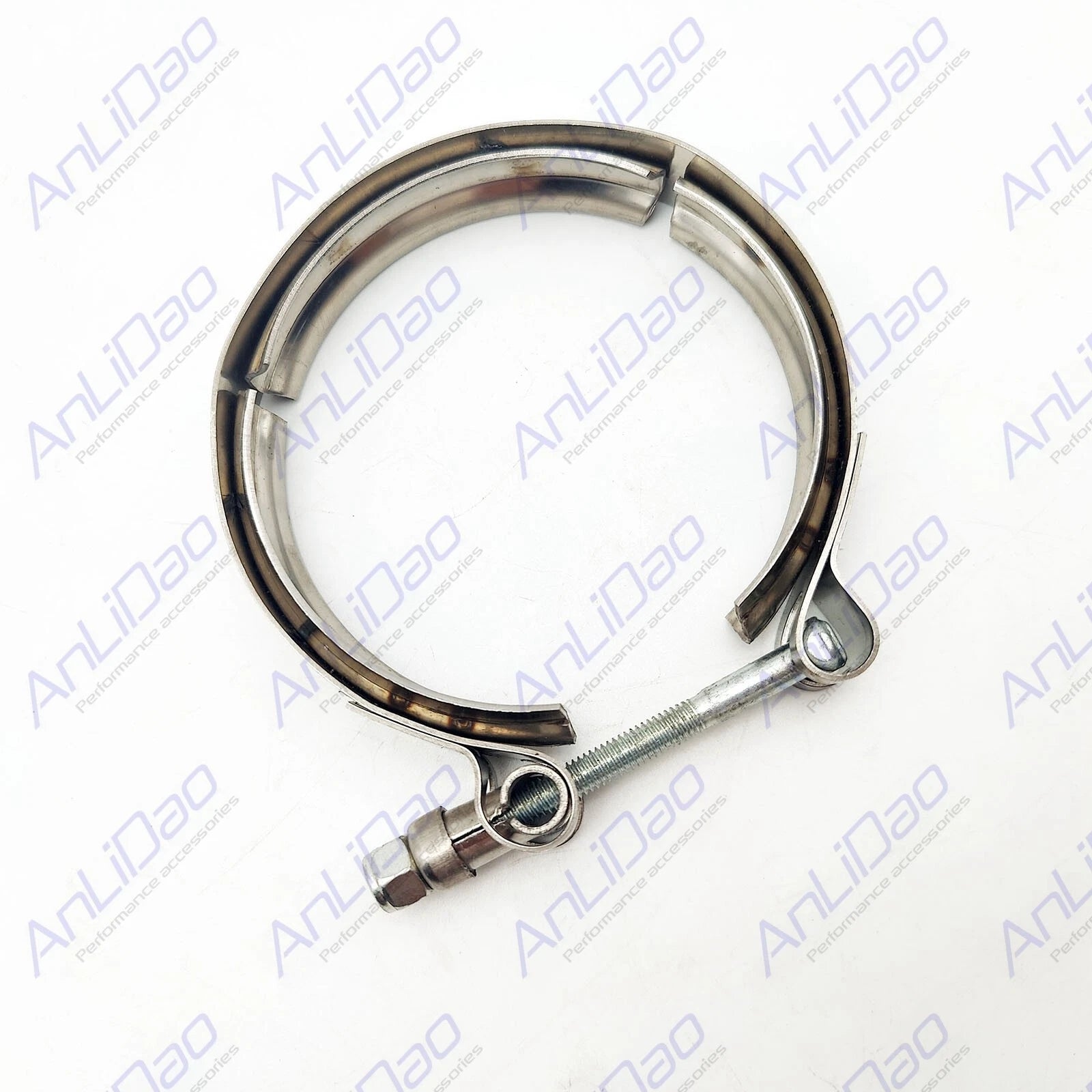 Exhaust Elbow and Turbo Exhaust Clamp for Volvo Penta (Fit) 21325765, 842993