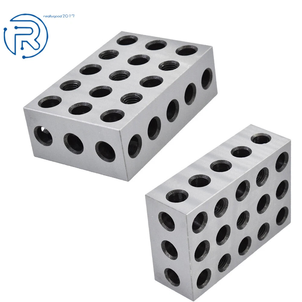 Set of 2 Precision 2-4-6 Blocks for Machinist Jigs