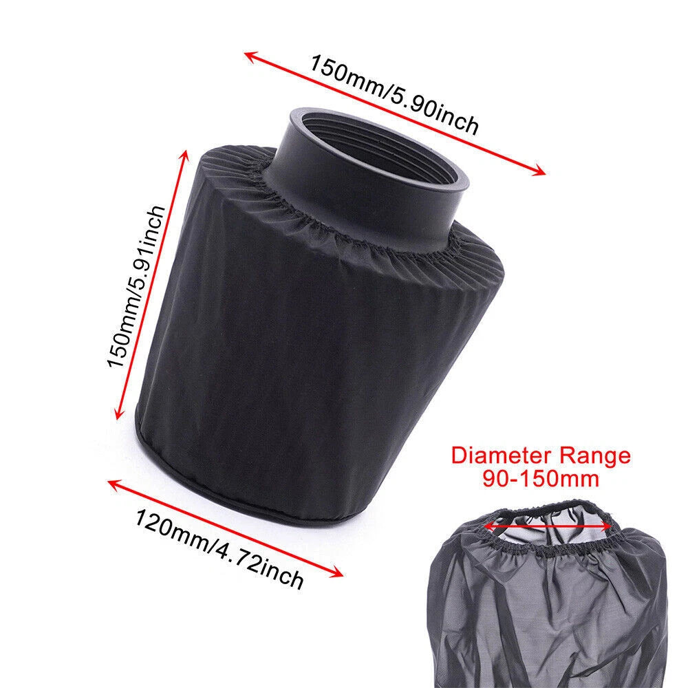 Air Filter Pod Cover Sock for Universal (2002–2019) 12x15cm
