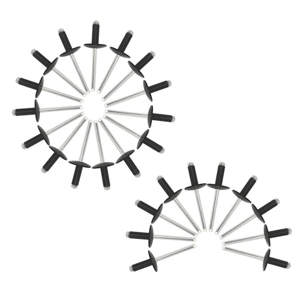 25X Aluminum Head Steel Pop Rivet Flange for Ski-Doo (293150104)