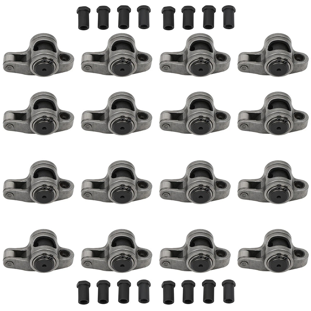 Stainless Steel Roller Rocker Arms & Studs for Chevy SBC 350 400 (1.6 Ratio)