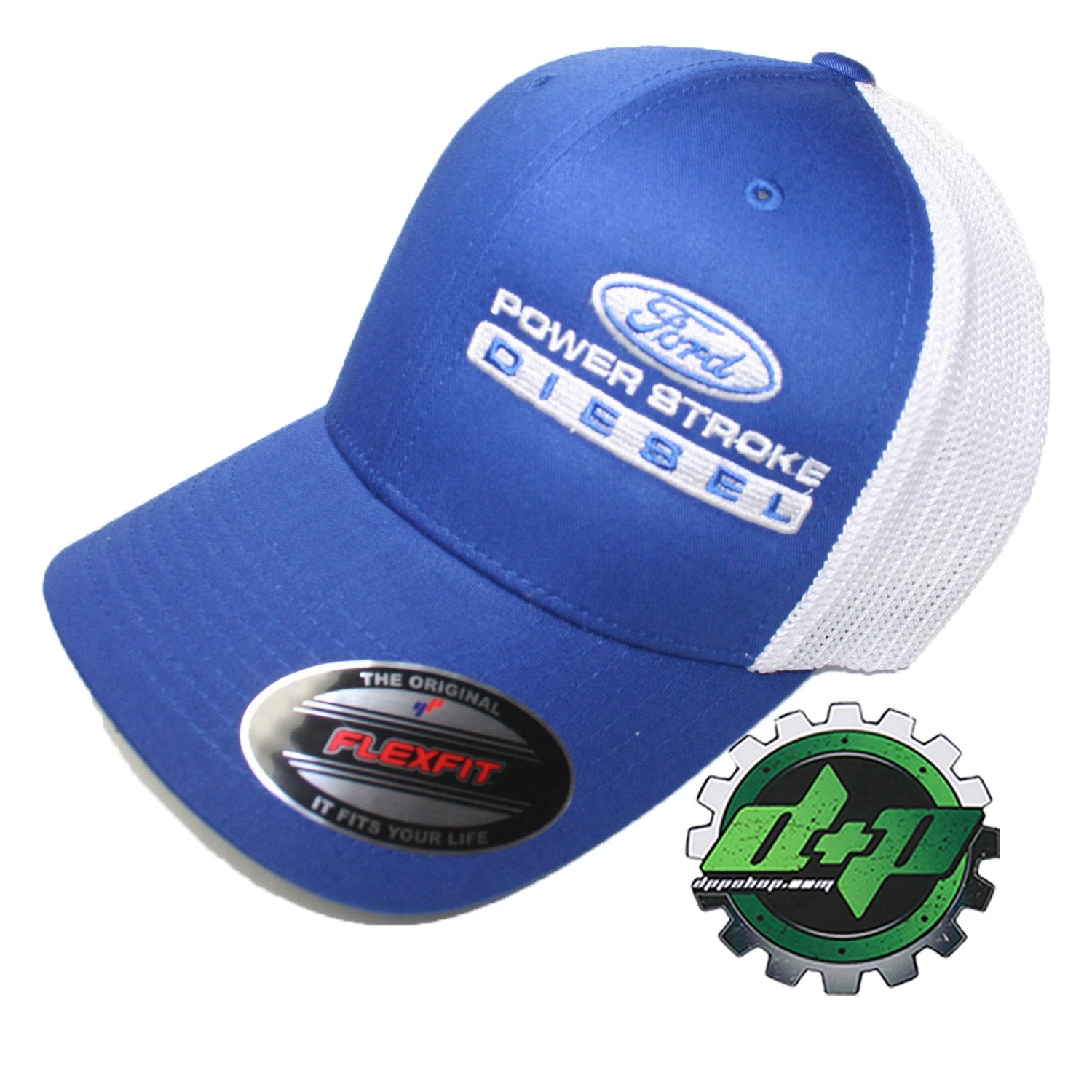 Powerstroke Mesh Summer Hat for Ford Trucks (Fitted Flexfit)