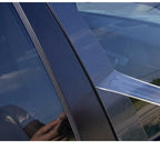 6PCS / Carbon Fiber Window Door Trim Pillar Posts Cover for LEXUS LS430 (2001–2006)