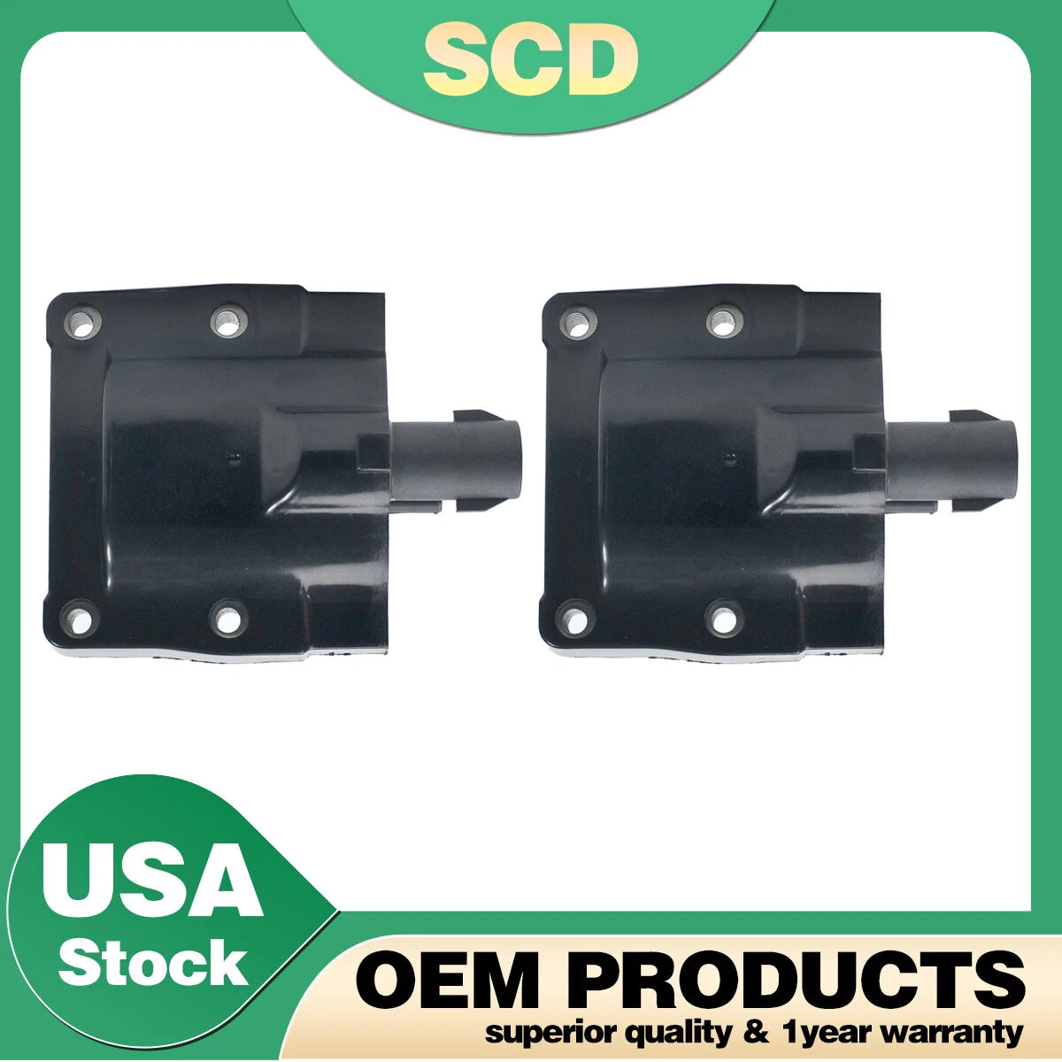 2X Ignition Coil for Toyota 4Runner Camry Pickup Lexus SC400 LS400 (1990–2000) 90919-02197