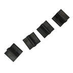 Set of 4 Leaf Spring Rubber Bumper Insulator Bushings for Ford Truck (1980–2020)