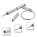 3x Keychain Screwdriver Tool for Glasses Phone Watch Repair