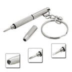 3x Keychain Screwdriver Tool for Glasses Phone Watch Repair