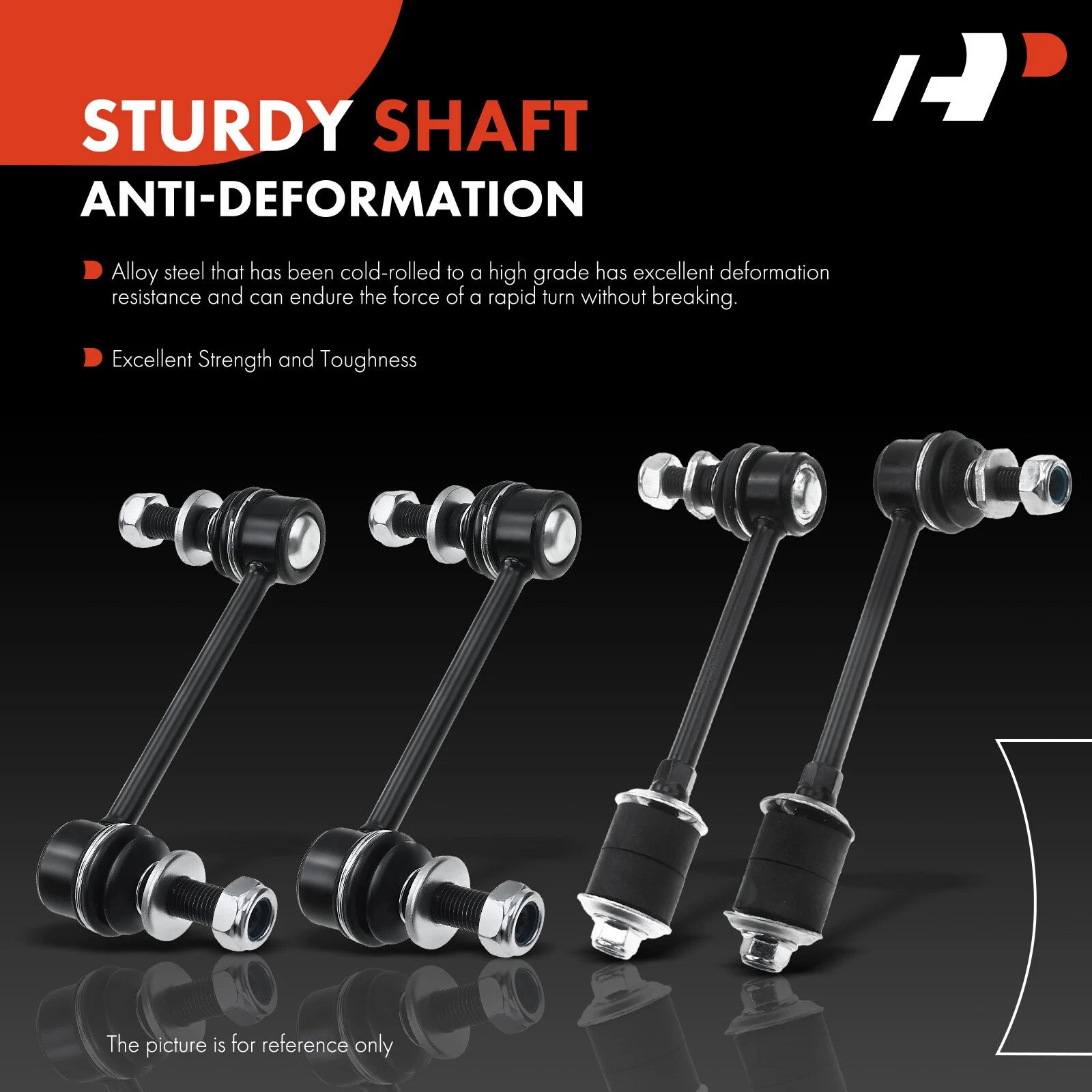 Front & Rear Sway Bar End Links for Toyota Sequoia (2001-2007)
