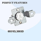 3 Piece Dryer Repair Kit 6931EL3003D 6931EL3001F for LG Models