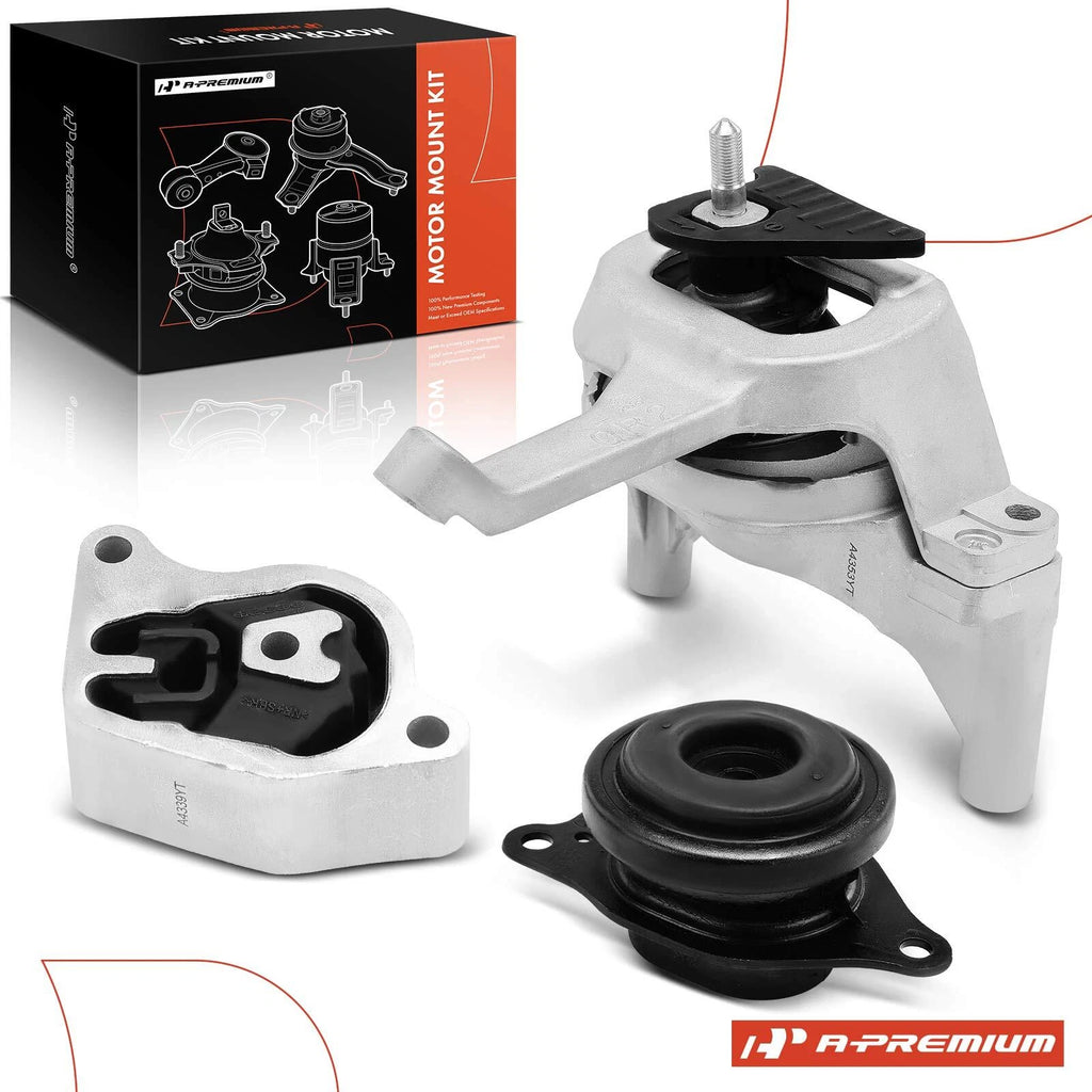3X Engine Motor & Transmission Mount for Nissan Altima (2007–2013)