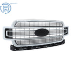 Chrome Front Bumper Upper Grille Mesh for Ford F150 (2018-2020)