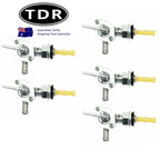 5X Fuel Tank Tap Filter Petcock Shut Off Valve for Quad Motorbike
