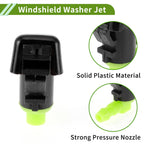Windshield Washer Nozzle w/ Hose Connector for Dodge (No. 55157319AA)