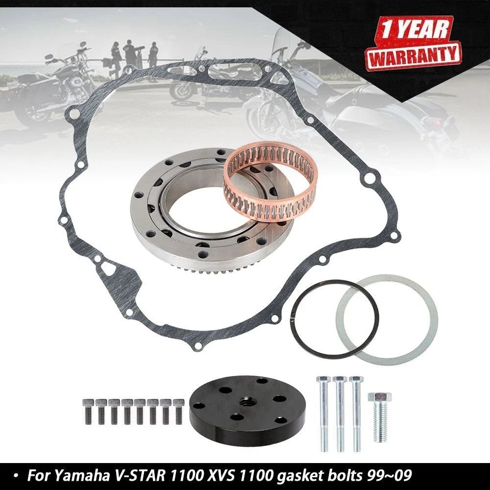 One Way Starter Clutch Gear for Yamaha V-STAR 1100 (1999â2009)