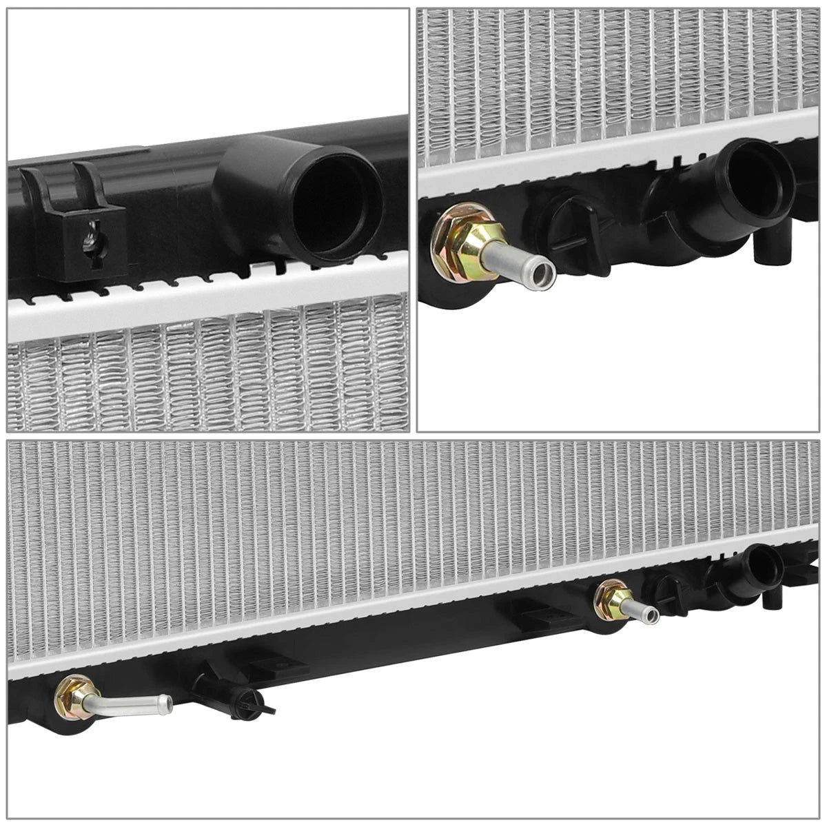 Aluminum Cooling Radiator for Honda Civic Hybrid (2003–2005) DPI-2572