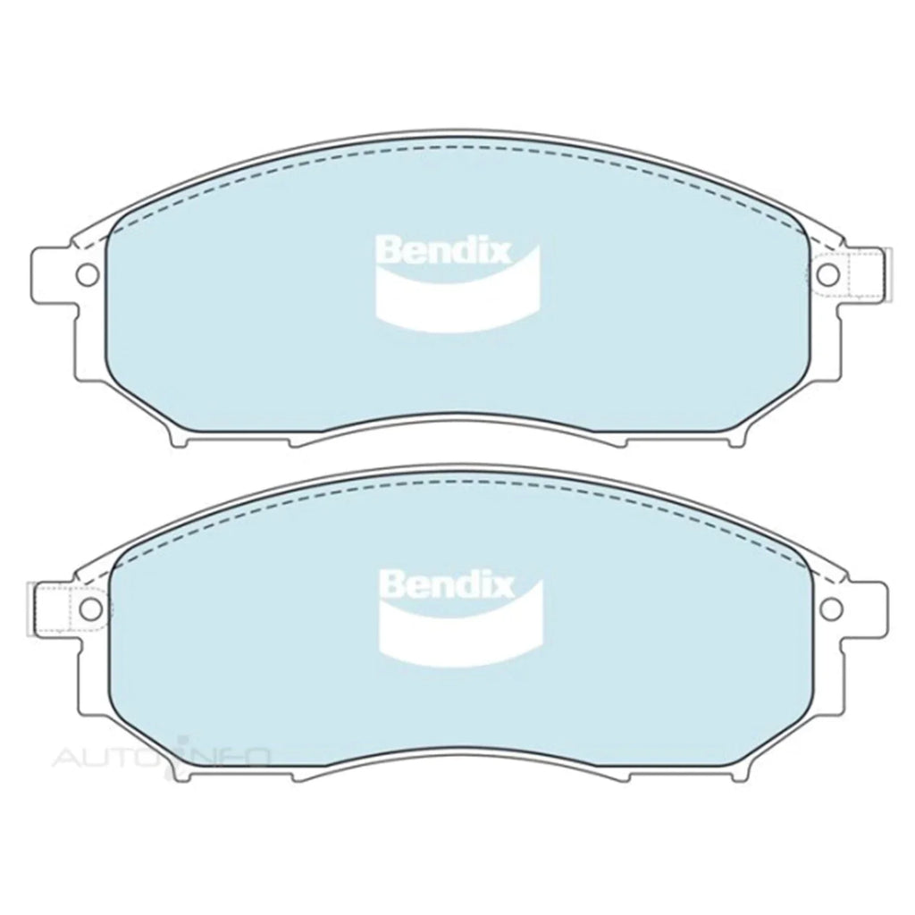 Front Disc Brake Pad Set for Nissan Stagea WC34 2.5L RB25DET (1998 - 2001)