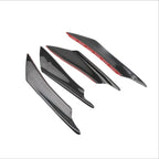 L+R Carbon Fiber Bumper Canard Splitter Diffuser for