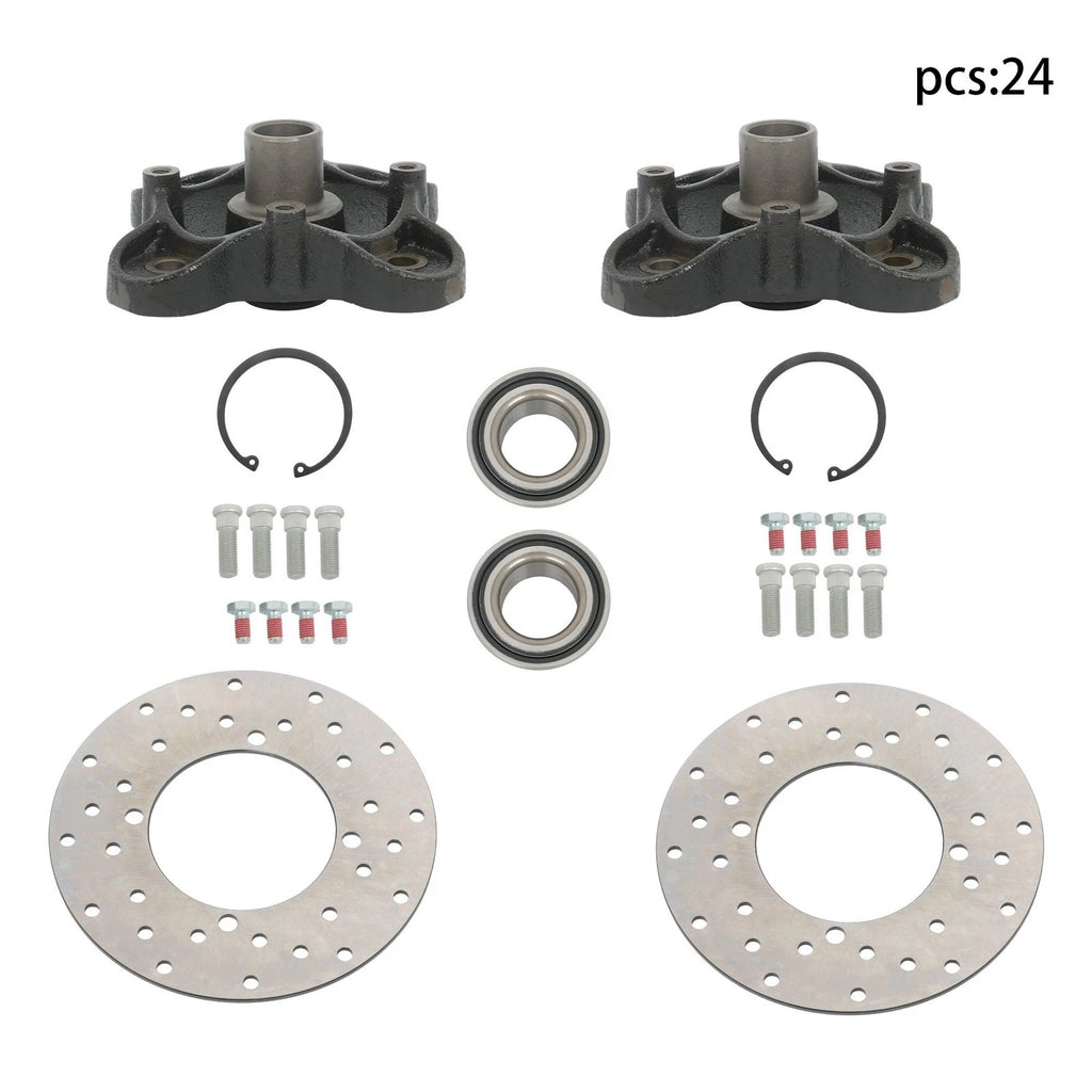 Rear Wheel Hub Brake Rotor Bearing Stud Kit for Polaris Ranger XP 900 (2013–2019)