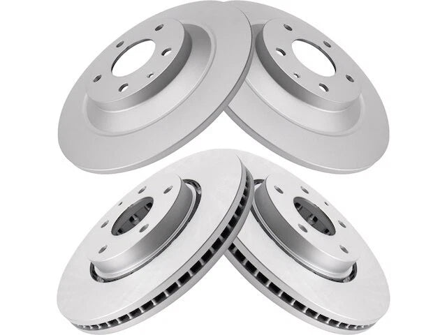 Set of 2 Front and Rear Brake Rotors for Mazda CX-5 (2016–2018) YC271TJ