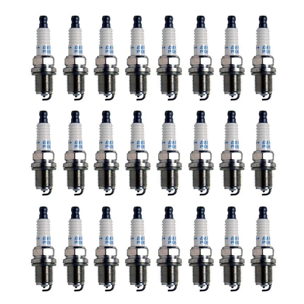Set of 24 Denso Double Platinum Spark Plugs (Gap 0.044) for