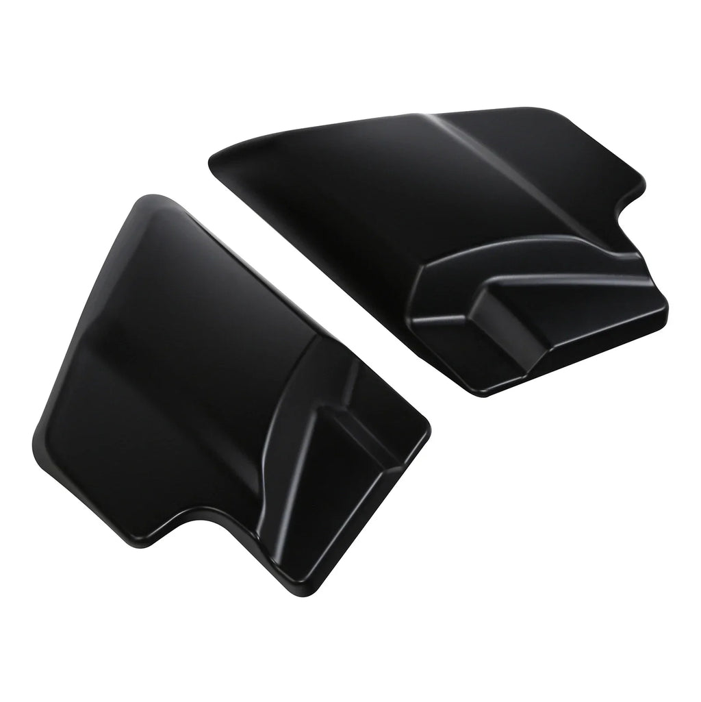 Battery Side Covers for Harley Touring Road Glide (2009-2024) Black Denim