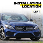 Fog Light Cover for Mercedes Benz C300 (2015–2018) Front Left Side Primed