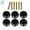 6 Pack Anti Scalp Deck Wheel Kit for Exmark Mower 