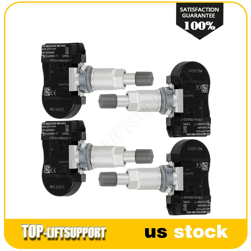 Set of 4 Tire Pressure Monitor Sensors for Land Rover Range Rover Evoque