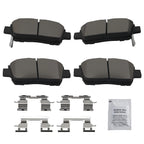 Front Ceramic Brake Pads Set for Toyota Prius 2001–2009/Echo 2001–2005