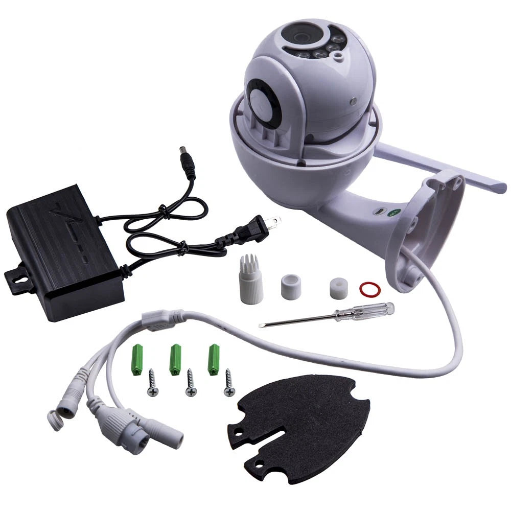 Wireless PTZ Camera with 5X Zoom for Home Security (1080P, IP66, 2014–2015)