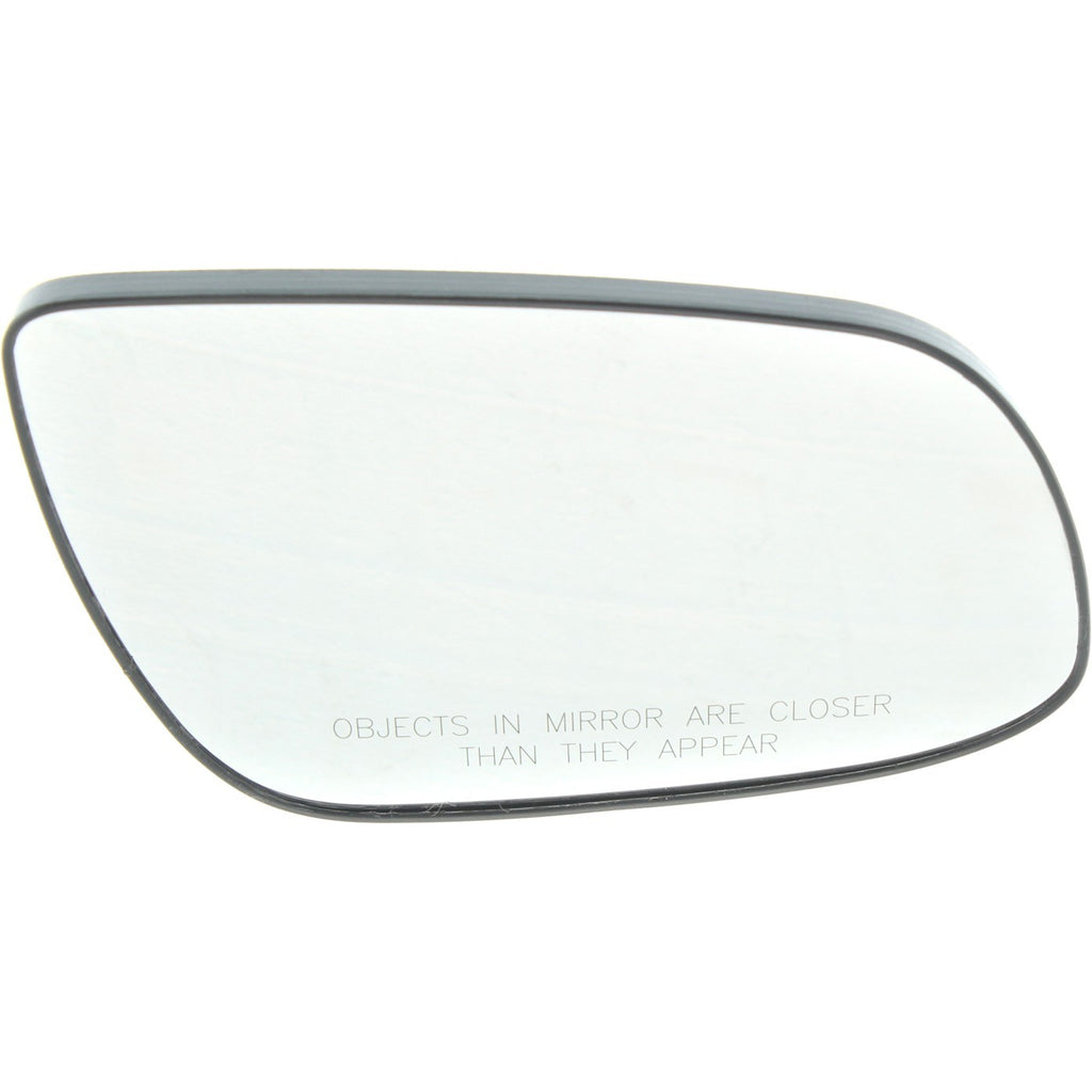 Passenger Mirror Glass for Kia Forte (2010–2013) with Backing Plate