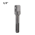 SDS Adapter Set of 4 1/2'' 1/4'' 3/8'' 40CR Steel