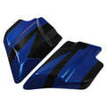 Battery Side Fairing Covers for Harley Touring (2009–2023) Candy Cobalt/Indigo Ink