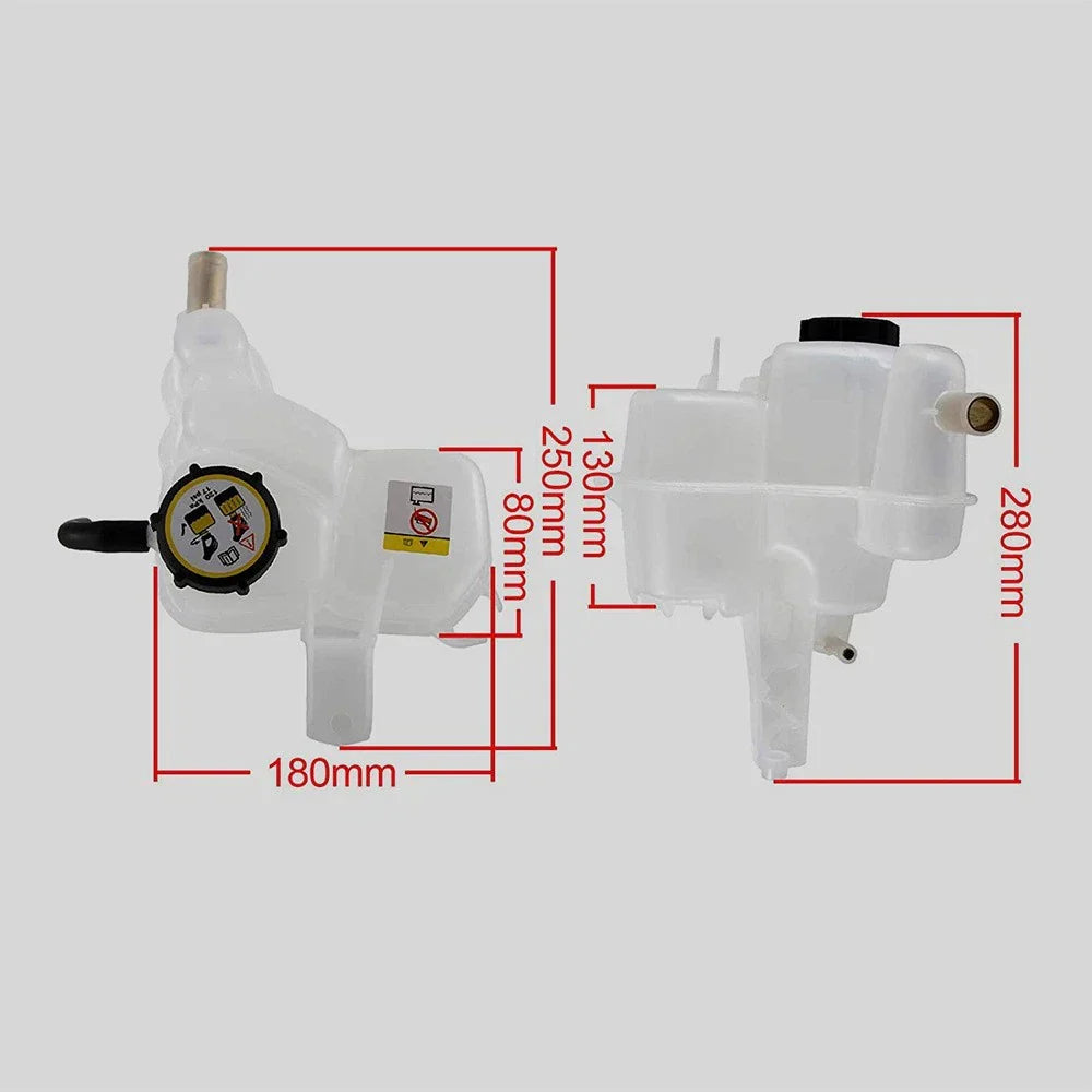 Coolant Reservoir Overflow Tank w Cap for Ford Escape/Mariner (2005–2011)