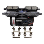 Set of 4 Bosch QuietCast Rear Ceramic Brake Pads for Cobalt HHR Malibu G5 G6 Aura Ion (2005–2010)