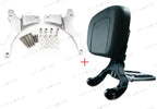 Low Mount Bracket & Backrest for Harley Road Glide Road King Street Glide (1997–2008)