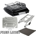 Trunk Mount Rack Plate Pad for Harley Street Glide (2014–2025)
